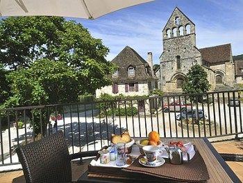 Logis Hotel Les Flots Bleus Больё-сюр-Дордонь Экстерьер фото